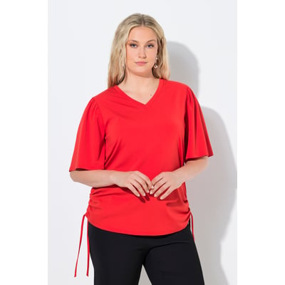 T-shirt décolleté en V et manches courtes ULLA POPKEN