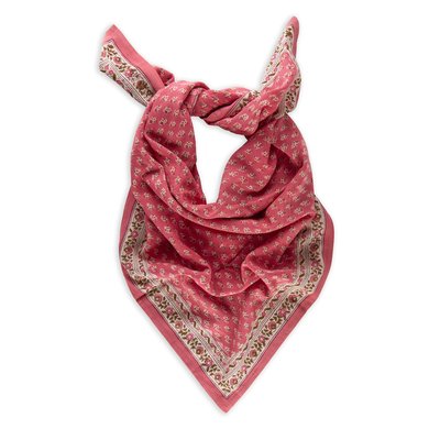 Grand Foulard en coton imprimé AARTI BINDI ATELIER