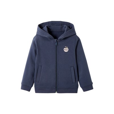 Sweat à capuche zippé sport Basics . VERTBAUDET