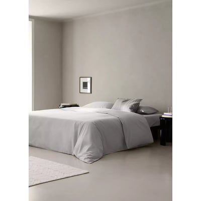 Housse de couette percale de coton 300 fils lit 135/140 cm MANGO HOME