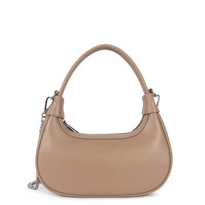 Sac hobo en cuir métallisé MINI AURA LANCASTER
