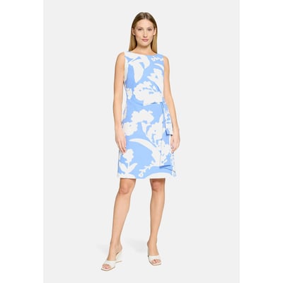 Robe de cocktail à imprimé à fleurs VERA MONT