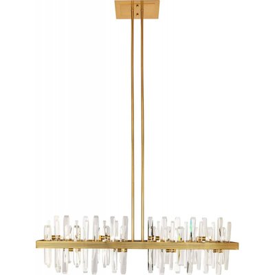 Chandelier élégant Briget en bronze RECOLLECTION