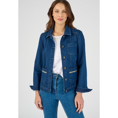 Veste jean finitions brillantes DAMART