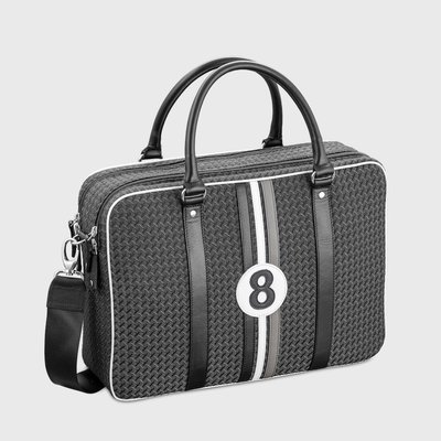 E2R Sac ordinateur homme vintage rétro bleu et rouge Alberto OH MY BAG