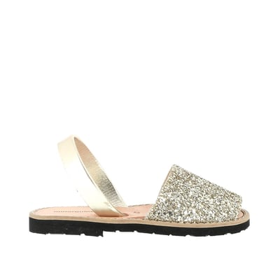 Sandales en cuir AVARCA PAILLETTES KIDS MINORQUINES