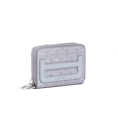 Porte-monnaie zippé 100% cuir NEW YORK DRAEGER PARIS