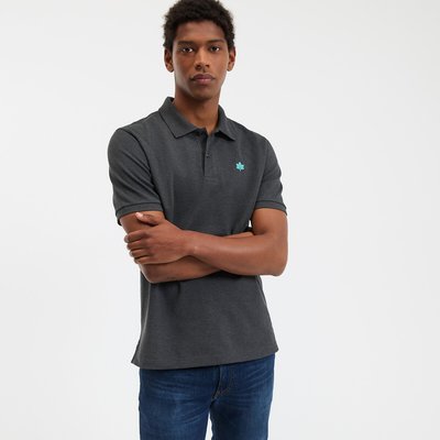 Poloshirt met korte mouwen in biologisch katoen, Signature LA REDOUTE COLLECTIONS