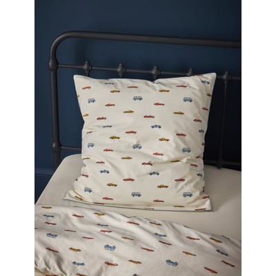 Taie d'oreiller percale de coton "ANATOLE" CYRILLUS