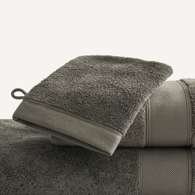 Lot de 2 gants de toilette 700 g/m², LEON AM.PM