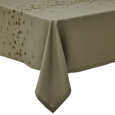Nappe brodée en lin, 170 gr/m², RAMAGE ALEXANDRE TURPAULT