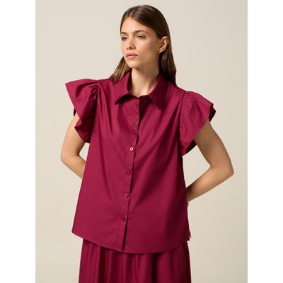 Chemise réalisée en popeline fraîche OLTRE