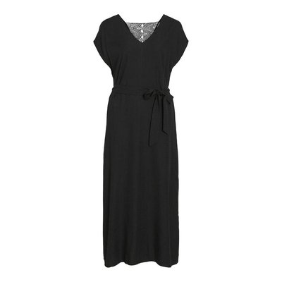 Langes Kleid, Rücken aus Spitze VILA
