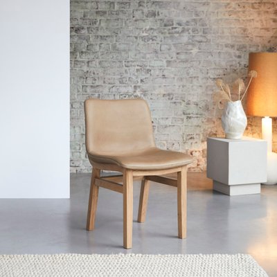 Chaise linen en chêne massif COCOON TIKAMOON