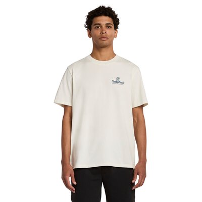 Short sleeve t-shirt with graphic print on back TIMBERLAND