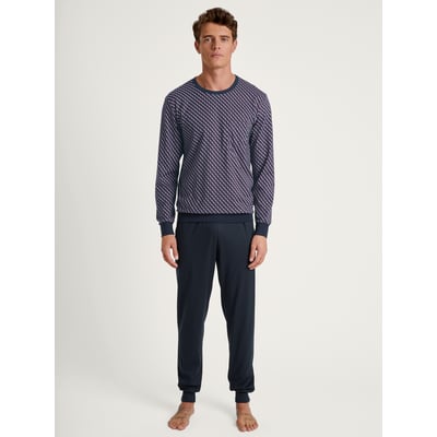 Pyjama boutonné sur toute la longueur manches longues Coton RELAX IMPRINT CALIDA