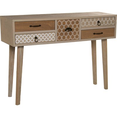 Console en bois avec rangements pratiques RECOLLECTION