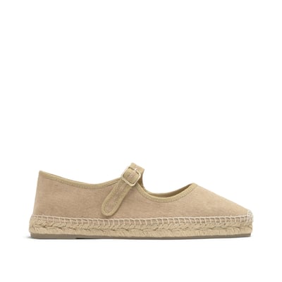 Espadrilles plates style Mary-Jane en coton PADUA PLATFORM CASTANER