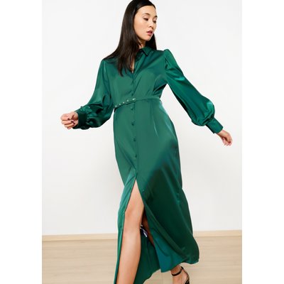 Robe en satin avec ceinture LOLALIZA