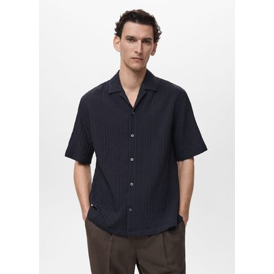 Chemise structurée rayures MANGO MAN