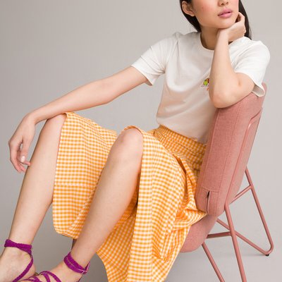 Юбка в клетку виши LA REDOUTE COLLECTIONS