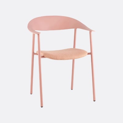 Стул в обивке из рогожки SO'HOME