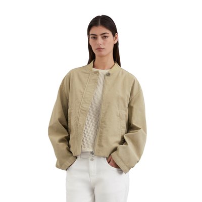 Blouson relaxed en mélange coton organique/lin MARC O'POLO