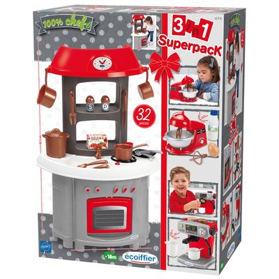 Super pack cuisine 3 en 1 ECOIFFIER