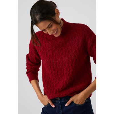 Pull à torsades fantaisie Thermolactyl DAMART