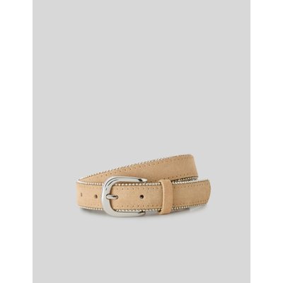 Ceinture en cuir à clous BZB