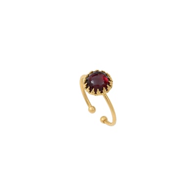 Bague cordelia grenat CAROLINE NAJMAN