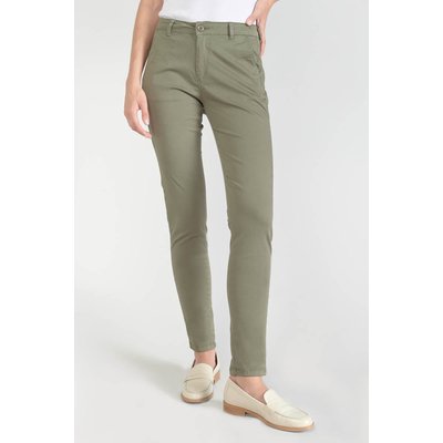 Pantalon slim, ceinture imprimée LE TEMPS DES CERISES