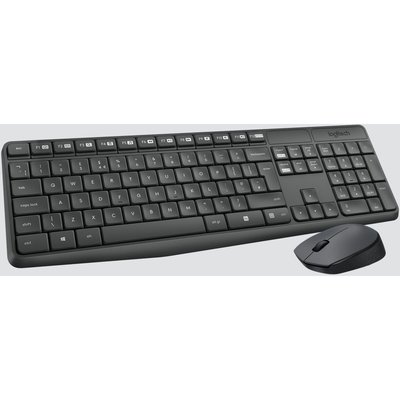 Clavier + Souris MK235 sans fil silencieux LOGITECH