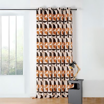Rideau tamisant au style seventy LINDER