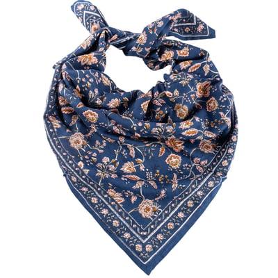 Foulard en coton imprimé au blockprint BINDI ATELIER