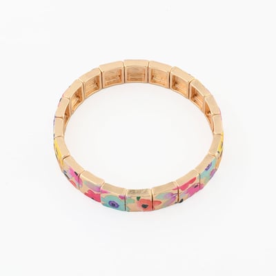 Bracelet Balagane imprimé fleurs BALABOOSTE