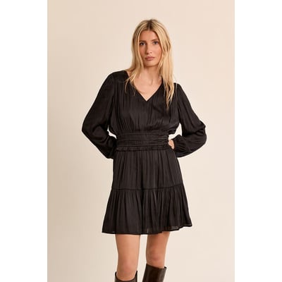 Robe courte satinée MOLLY BRACKEN