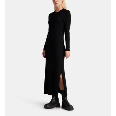 Robe Pull Longue Ajustée Aya Maille Côtelée Stretch GALERIES LAFAYETTE