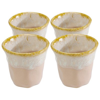 Lot de 4 tasses à espresso, NALA KARE DESIGN