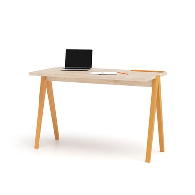 Bureau en placard et hêtre cérusée, COLMAR XL HERDASA