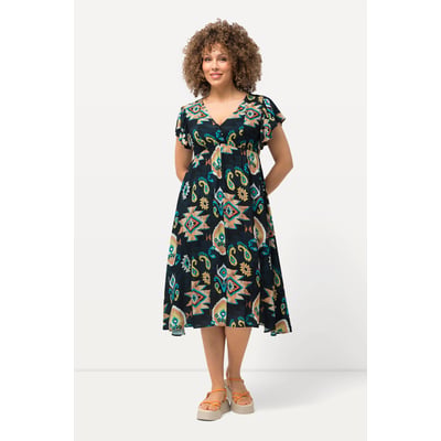 Robe midi avec manches courtes ULLA POPKEN
