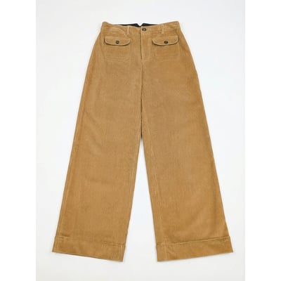 Pantalon large en velours, PAMM LEON & HARPER