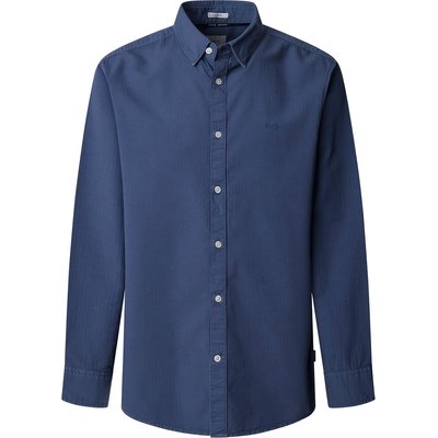 Einfarbiges Hemd Phil PEPE JEANS