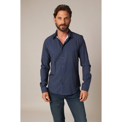 Chemise ajustée à motif géométrique HOLDEN DEELUXE