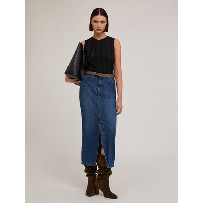 Top en maille de viscose mélangée au point andalou MOTIVI
