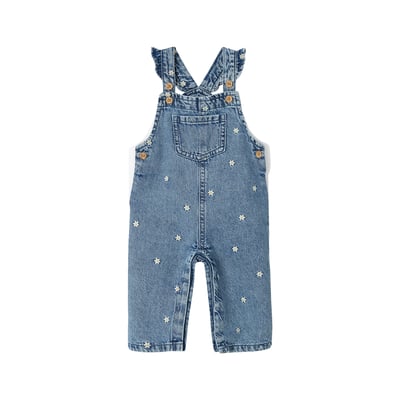 Salopette denim VERTBAUDET