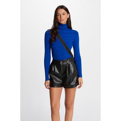 Pull col roulé fine maille MORGAN