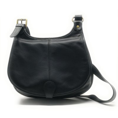 Sac besace bandoulière cuir lisse CARTOUCHIERE OH MY BAG