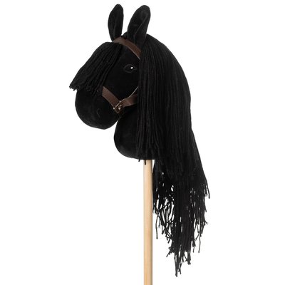 Tête de cheval noir à chevaucher BYASTRUP