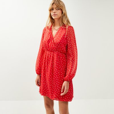 Robe imprimée coeurs GRAIN DE MALICE